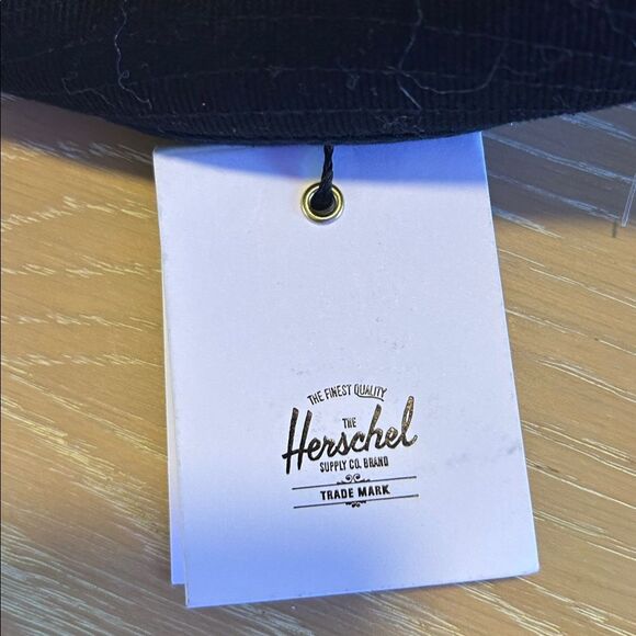 Herschel Supply Co, Henderson Bucket Hat, Black Denim, Size Small/Medium - Picture 7 of 7